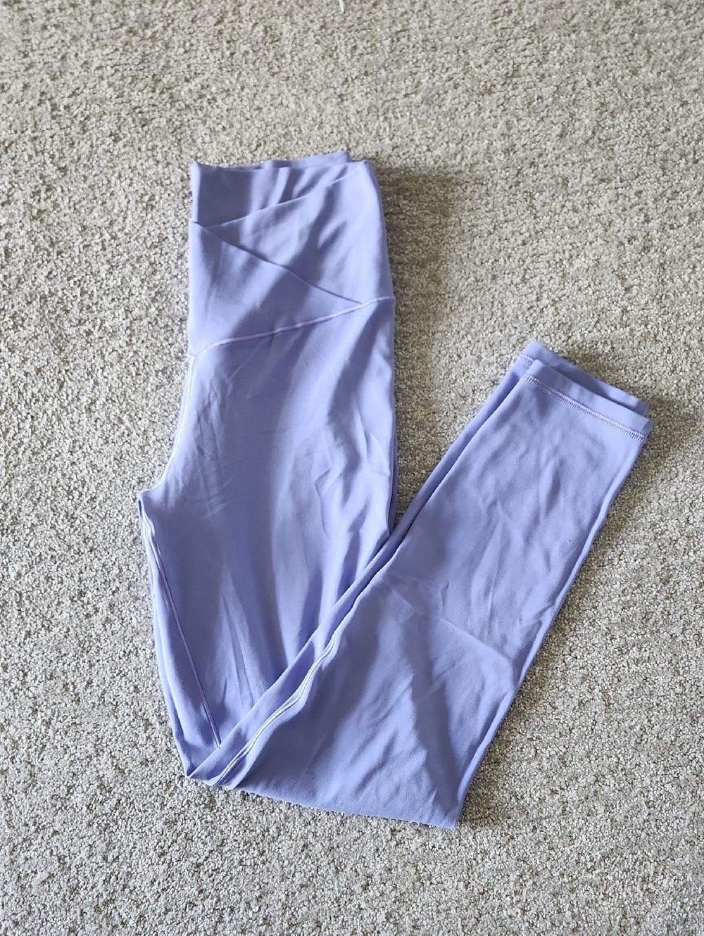 Lavender High-Waist Leggings